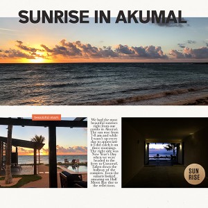 Challenge 7 Sunrise In Akumal