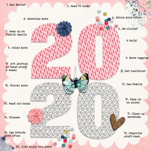 January 11 - 2020 Vision Board