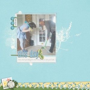 Golf Set - MOC Day 15 Vellum on Photo