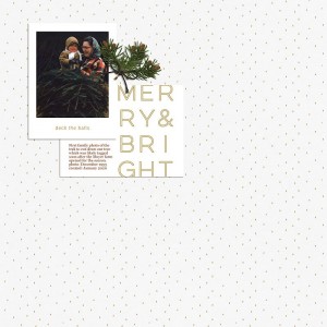 Day 22 Clean & Simple Style: Deck the Halls