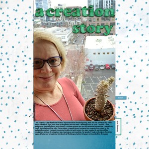Day 26 Youer Than You Photography and Journaling Combo: A Creation Story