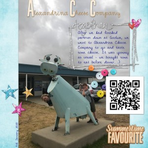 QR Code - Alexandrina Cheese - MOC Day9