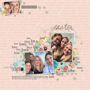February Template Challenge - Easter 2019