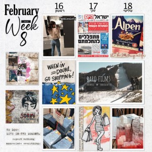 Project life Week 8 - page 1