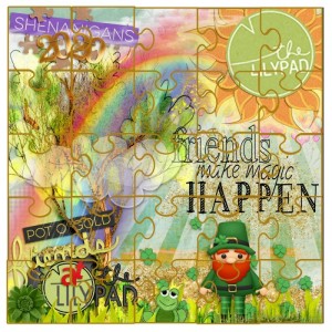 2020 Leprachaun Puzzle Mat