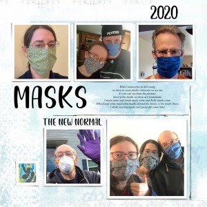 Masks the new normal