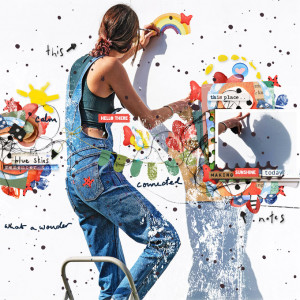 Scraplift Challenge-June-Pollywog:MrsPeel-Calm,Connected,Creative