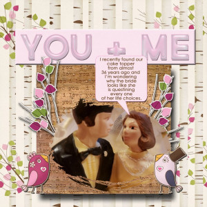 Snarky Cake Topper