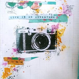 Life is an adventure : hybrid art journal