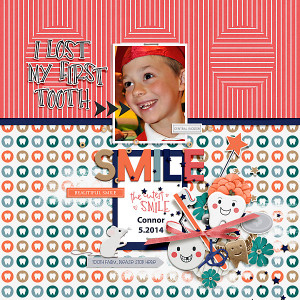 2014 Smile- connor Loses his 1st tooth