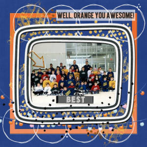 Dylan's Youth Hockey Team