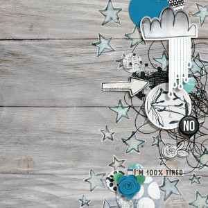 I'm 100% Tired - Inspiration Challenge