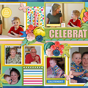 Celebrate (double page)