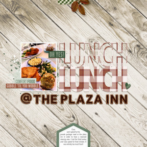 Lunch @the Plaza Inn