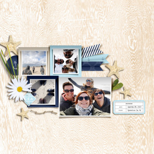 Walk On The Beach With BFF's