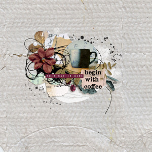 Scraplift: December 2020 - Begin with Coffee