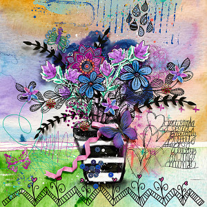 MOC January 16 - Using Doodle Art 2020 On My Mind