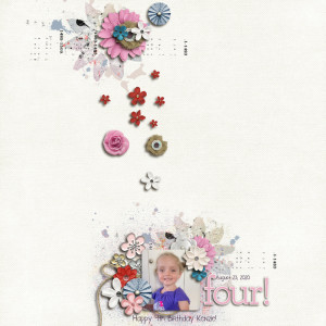 MOC 9 Day 4 - Flowers - Four years old