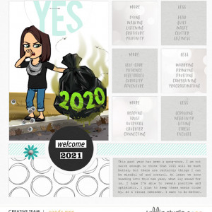 January 2021 Template | Sahlin Studio