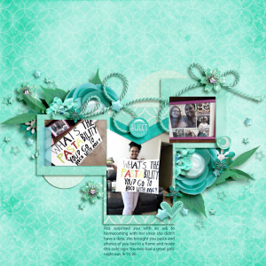 SHADES OF TURQUOISE - MOC9 Day 8