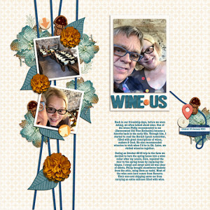 January 9 Bokeh Effect: Wine & Us