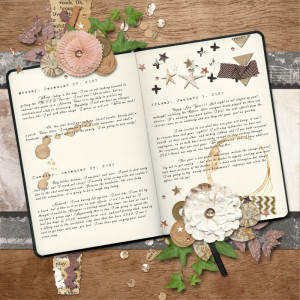 January 12: Art Journaling