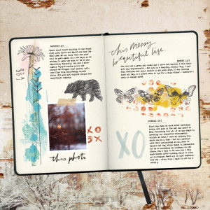 MOC9: Day 12 - Art Journaling Diary