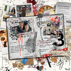 MOC09 - Day12 - Art Journaling Dairy