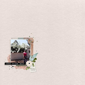 january 15: Clean and simple style