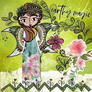 January 16_UsingDoodleArt_earthy Magic