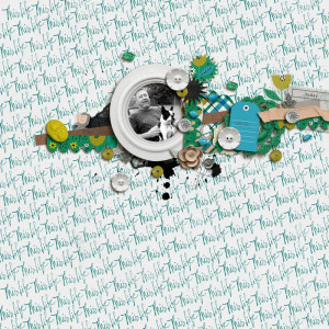 January 19 - Stamped Background