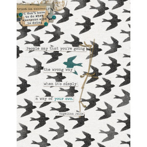 Create a stamped background