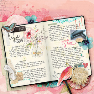 MOC Day 12 Art Journaling Diary