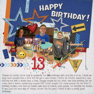 January 21-Birthday Challenge