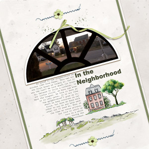 In the Neighborhood (day 25 Angle page)