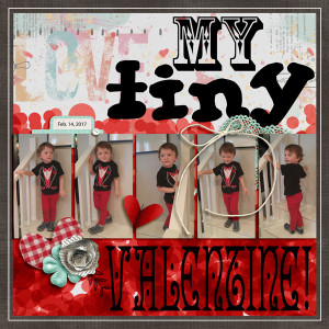 My tiny valentine!
