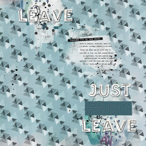 MOC Day 9 - Stamped Background - Leave Censored