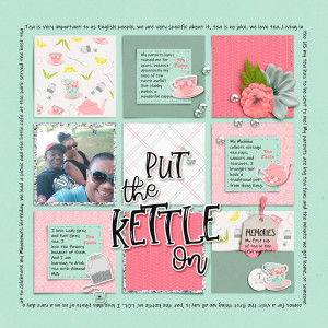 Designed by Soco - Tea Party - Put the Kettle On!