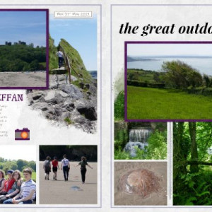 Llansteffan (2 Pager)