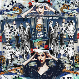 Scraplift Challenge-July 2021-Slightly Askew In The Universe