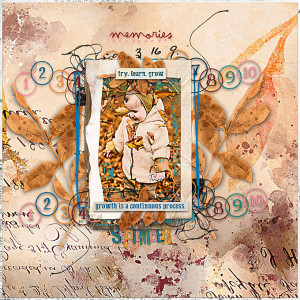 Scraplift Challenge-September 2021-Vrielinkie -September Days