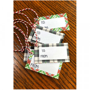 Gift Tags Made With Karen's Template