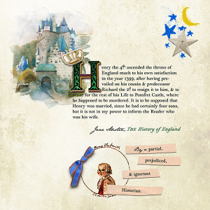 Dec 21 Scraplift: Jane Austen's History of England