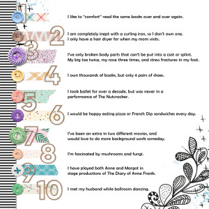 10 Things About Me