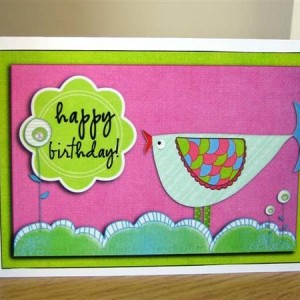 Bird Birthday Card