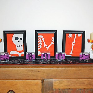 Halloween Bone Art