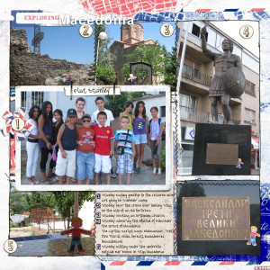 Flat Stanley in Macedonia