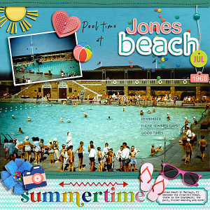 Pool Time at Jones beach