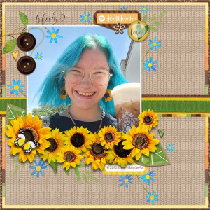 GMD Sunflower Birthday Coffee