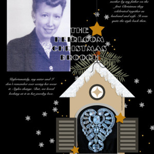 The Heirloom Christmas Brooch